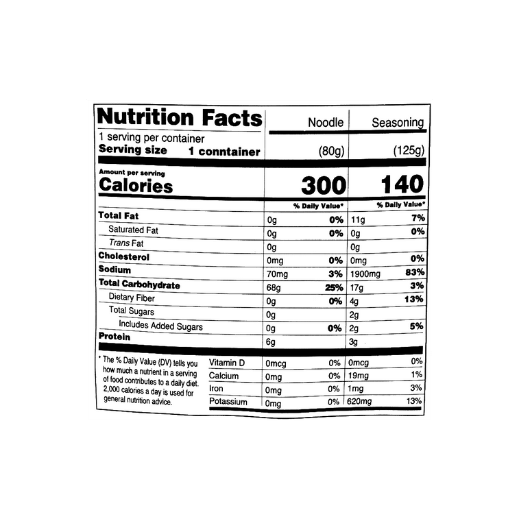 Product name: Galanlang Bowl Noodles 【尕兰朗】尕兰朗碗面