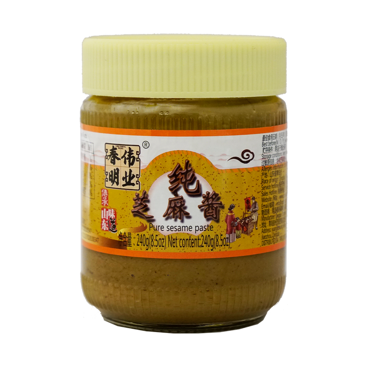 Chun Ming Pure Sesame Paste 240g / 8.5oz 春明伟业 纯芝麻酱