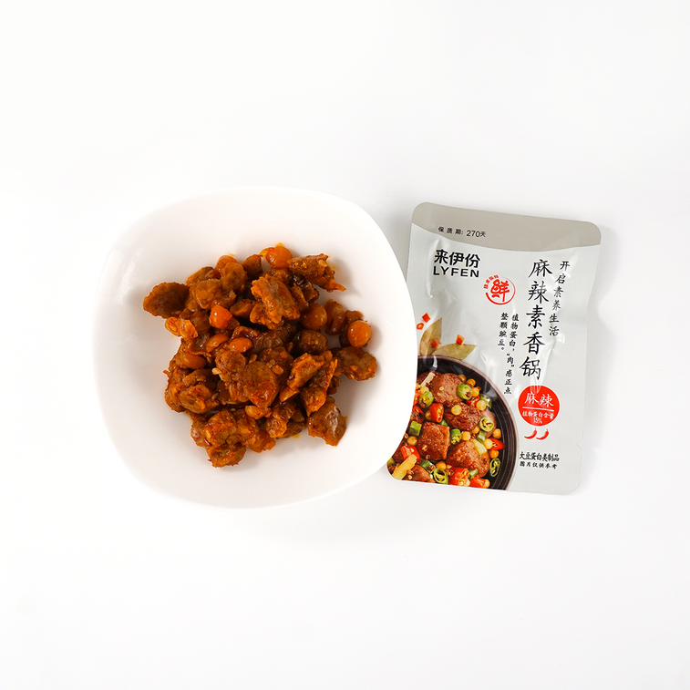 LYFEN Dried Bean Curd, Spicy Vegetable Pot Flavor 来伊份 麻辣素香锅 98g / 3.46oz