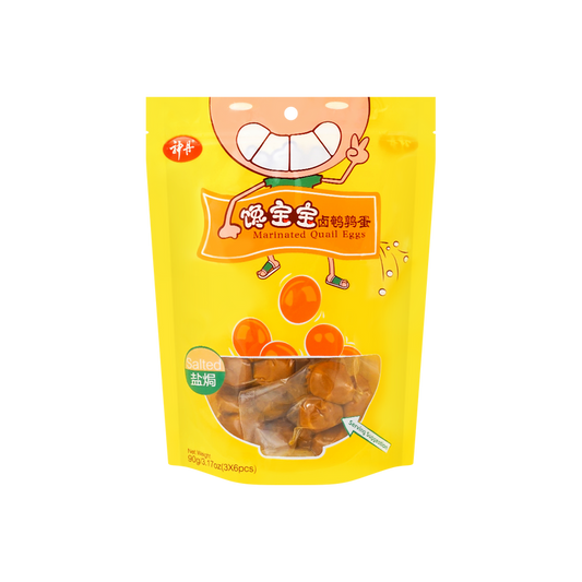 Shen Dan Marinated Quail Eggs - Salted 90g