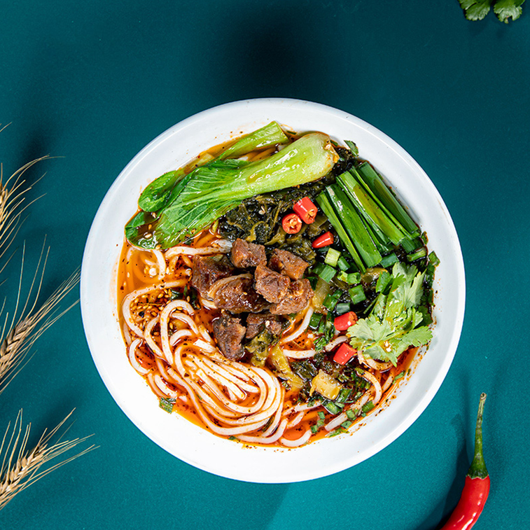 YaShu Huaxi Beef Flavored Rice Noodles 雅叔 花溪牛肉粉 265g / 9.35oz