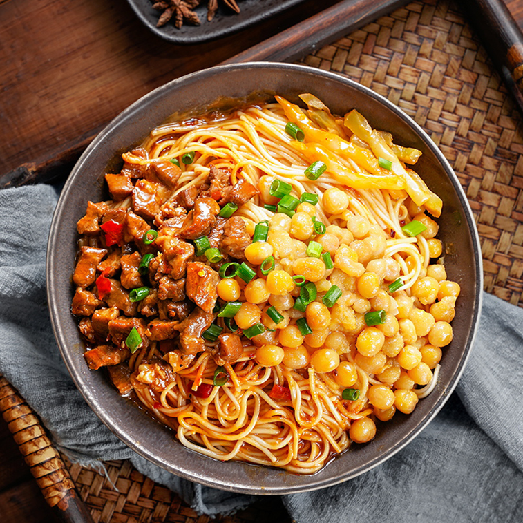 YaShu Peas Fried Noodles 雅叔 豌豆炸酱面 291g / 10.26oz
