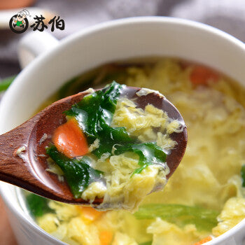 Subo Chart of Instant Egg Soup (Spinach) 苏伯 菠菜蛋花汤 32g / 1.12oz