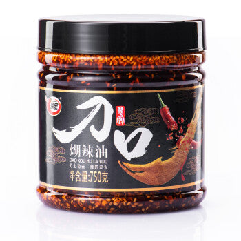 CUI HONG Dao Kou Chili Oil 翠宏 刀口糊辣油 750g / 1lbs 10.45oz