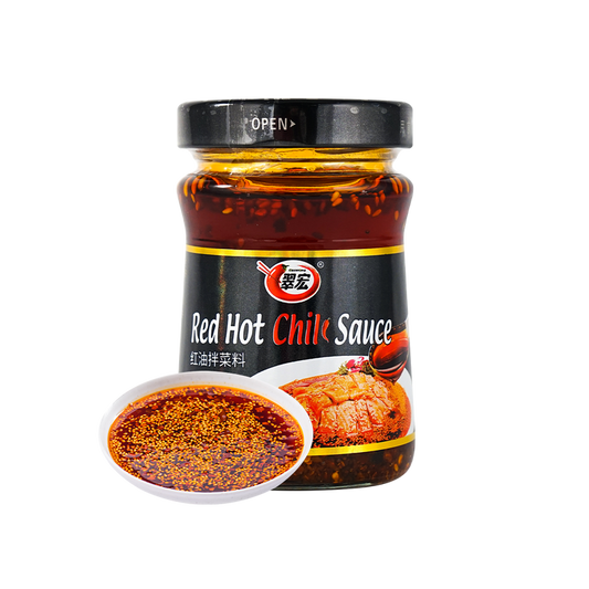 CUI HONG Red Hot Chili Sauce 翠红 红油拌菜料 200g / 7.05oz
