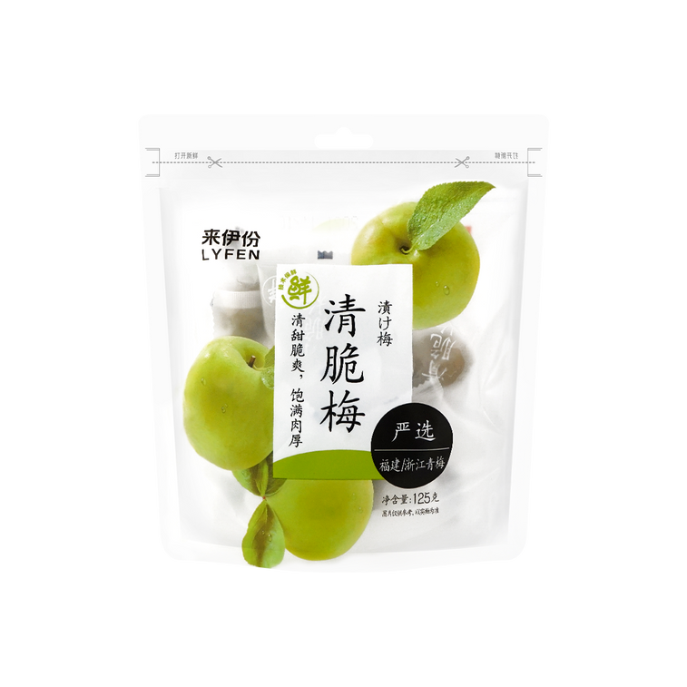 LYFEN Crisp Plum 来伊份 清脆梅 125g / 4.41oz