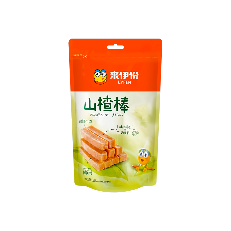 LYFEN Hawthorn Stick 来伊份 山楂棒 130g / 4.58oz