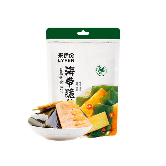 LYFEN Kelp Crispy Bamboo Shoots 来伊份 海带脆笋 160g / 5.64oz