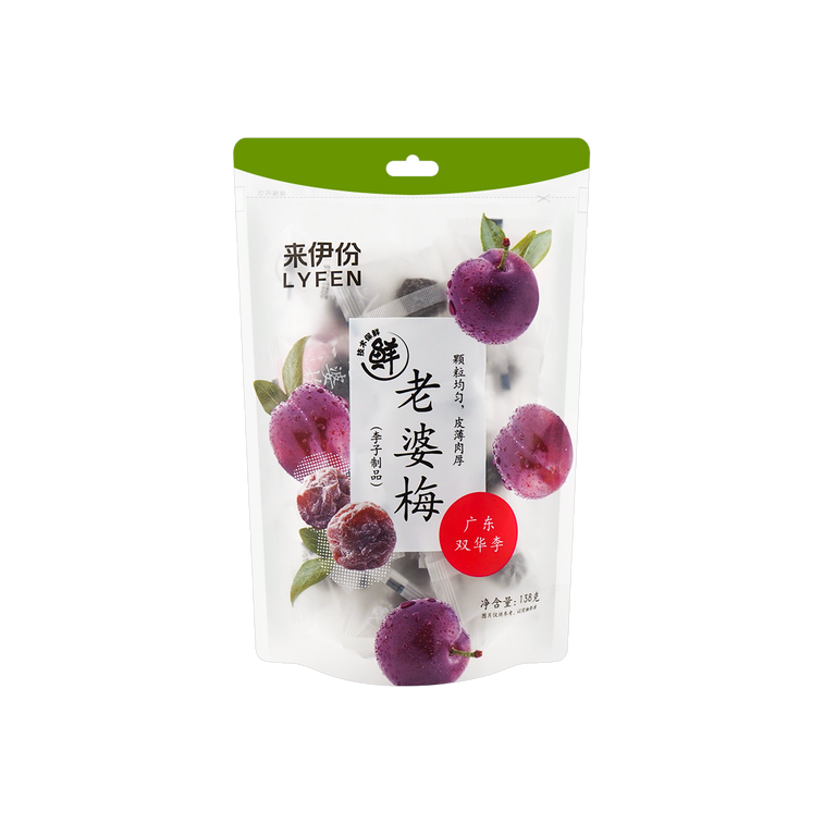 LYFEN Sweet Plum 来伊份 老婆梅 138g / 4.86oz