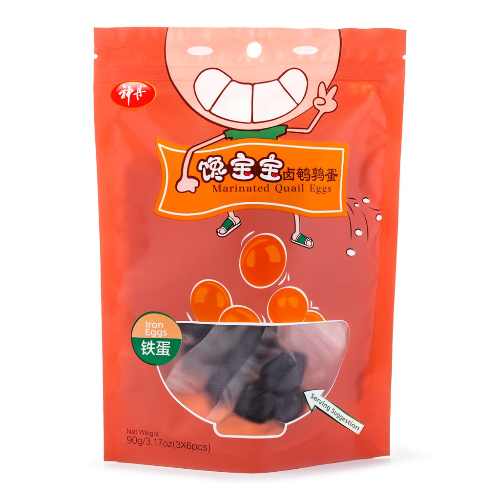 Shen Dan Marinated Quail Eggs - Iron Egg 90 g