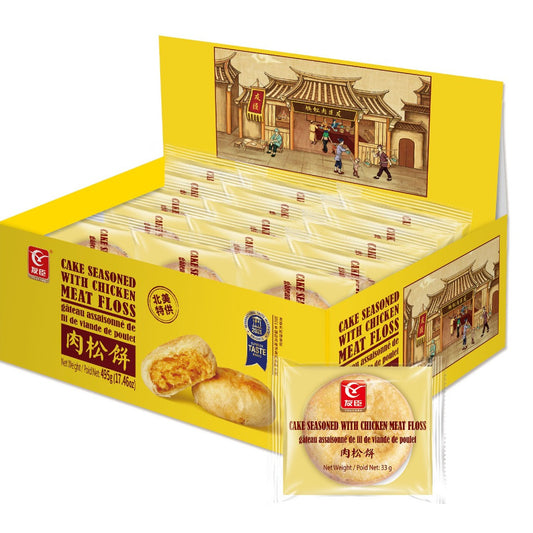 Youchen Cake Seasoned with Chicken Meat Floss (495g) 友臣 肉鬆餅